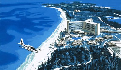 Toeristenhotel in de Bahama