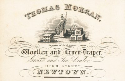 Handelskaart, Thomas Morgan door English School