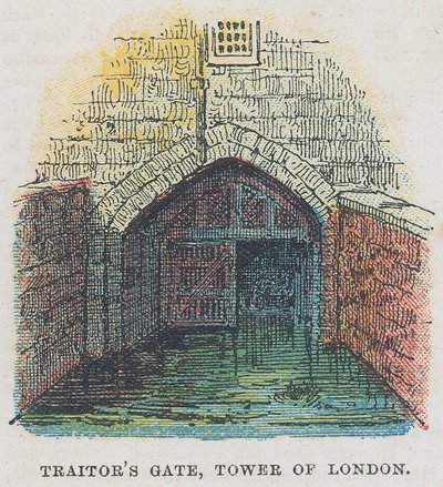 Verraderspoort, Tower of London door English School
