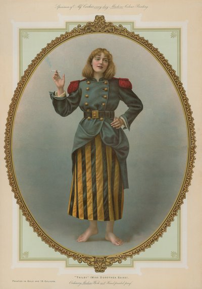 Trilby, Miss Dorothea Baird door English School