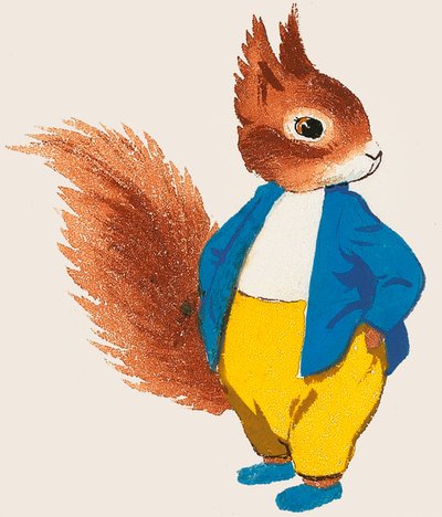Tufty, de verkeersveiligheid eekhoorn door English School