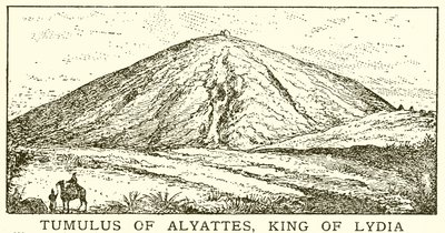 Tumulus van Alyattes, koning van Lydië door English School