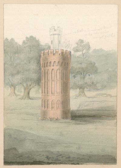 Ongeïdentificeerde toren, Tottenham, Londen door English School
