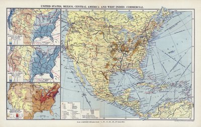 Verenigde Staten, Mexico, Midden-Amerika en West-Indië, commercieel door English School