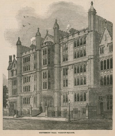 Universiteitshal in Gordon Square door English School