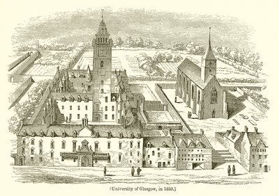 Universiteit van Glasgow, in 1650 door English School