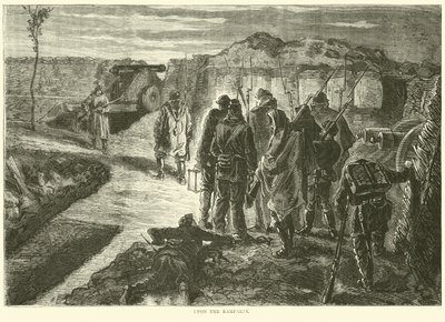 Op de wallen, oktober 1870 door English School