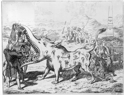 Vaccinatie, uitgegeven door J.L. Stuart, 1802 door English School