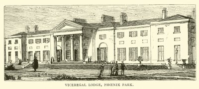 Viceregal Lodge, Phoenix Park door English School