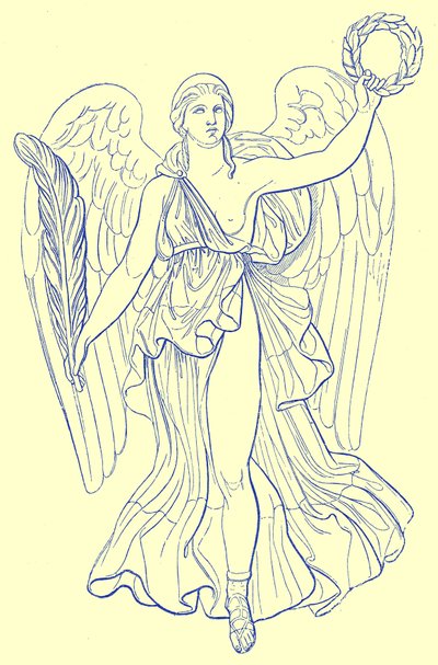 Overwinning, München Collectie, illustratie voor Historisch Ornament door James Ward, 1897 door English School