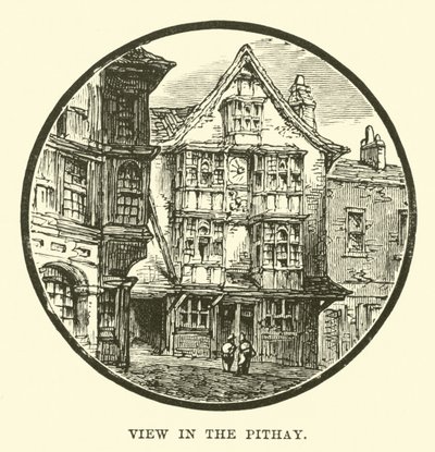 Uitzicht in de Pithay door English School