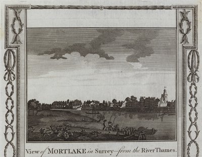 Uitzicht op Mortlake door English School