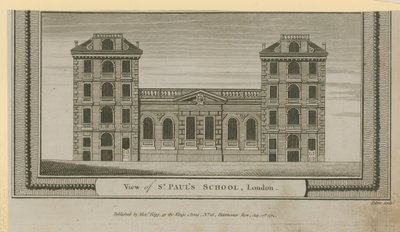 Uitzicht op St. Pauls School door English School