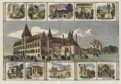 Zichten van Oxford door English School