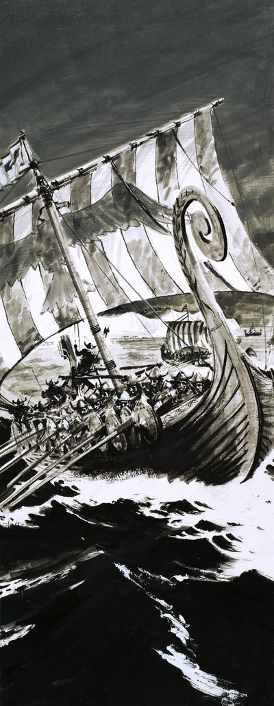 Vikingschip door English School