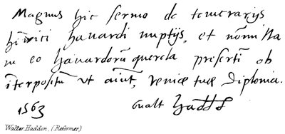 Walter Haddon (Hervormer) door English School