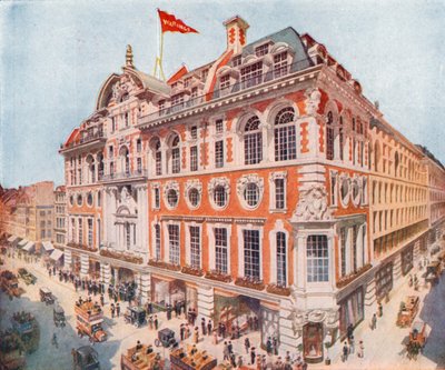 Waring en Gillow in Oxford Street door English School