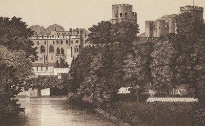 Kasteel Warwick door English School