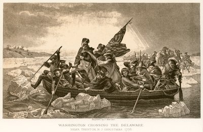 Washington steekt de Delaware over door English School