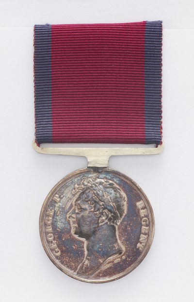 Waterloo-medaille door English School