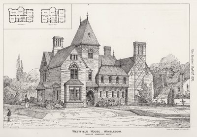 Westfield Huis, Wimbledon door English School