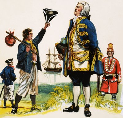 Wanneer werd het uniform van de Royal Navy aangenomen door English School