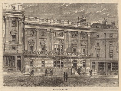 Whites Club, Londen door English School