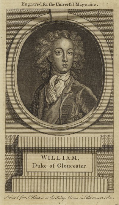 William, Hertog van Gloucester door English School