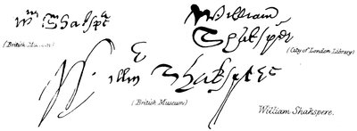 William Shakespeare door English School