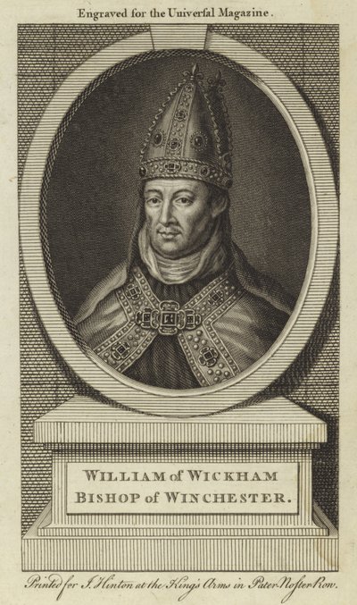 William van Wickham, bisschop van Winchester door English School