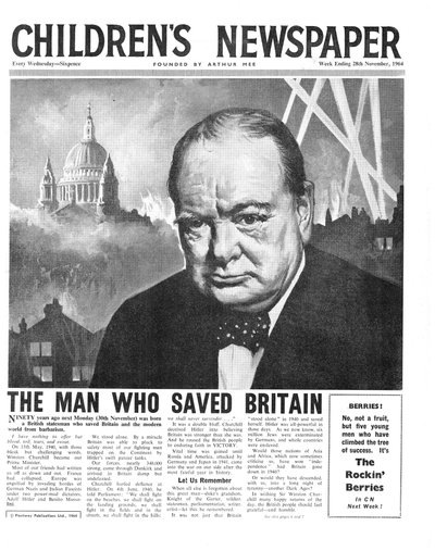 Winston Churchill: De Man die Groot-Brittannië Redde, voorpagina van 