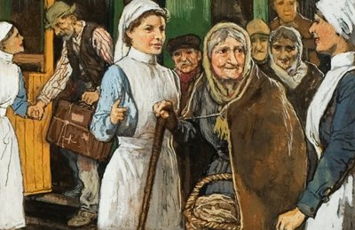 Vrouwen als verpleegsters in de Eerste Wereldoorlog door English School