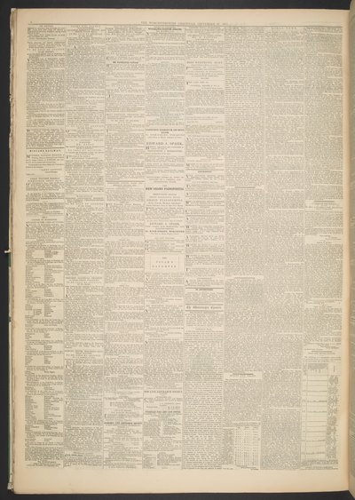 Worcestershire Chronicle, 27 september 1871 door English School