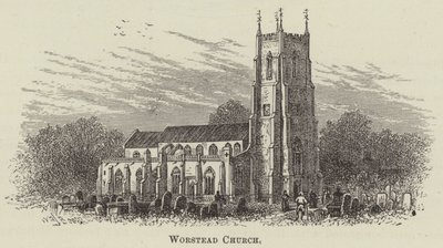 Worstead Kerk door English School