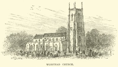 Worstead Kerk door English School