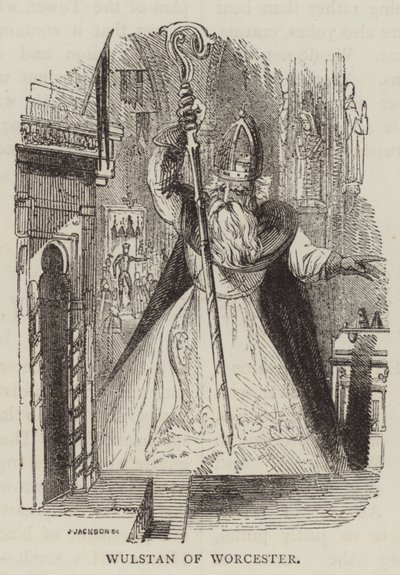 Wulstan van Worcester door English School