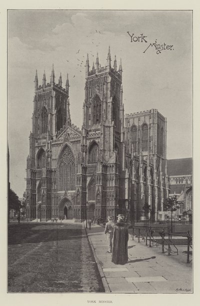 York Minster door English School