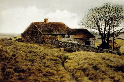 Een huis op de heide, nabij Haworth, Yorkshire door English School English School