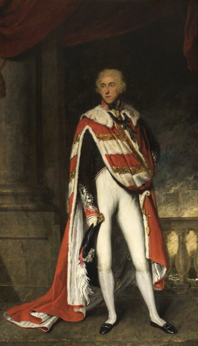 Sir John Fleming Leicester, Bart., in Peers Robes, 1789-1826 door English School English School