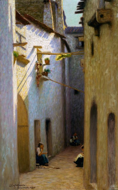 Doodlopende straat door Enrico Castellaneta