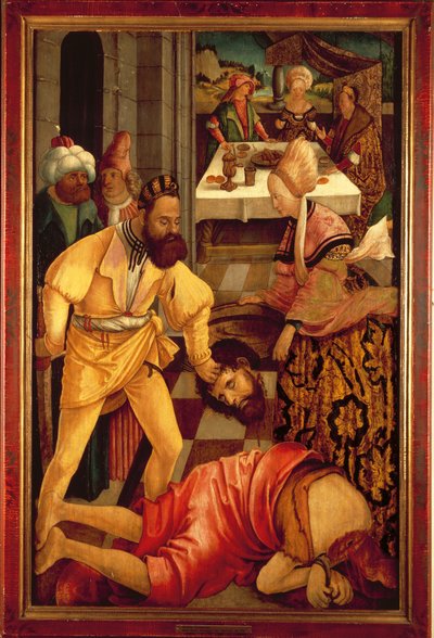 De Onthoofding van Johannes de Doper door Erhard Altdorfer