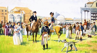 Een dagje naar de races door Eric Parker