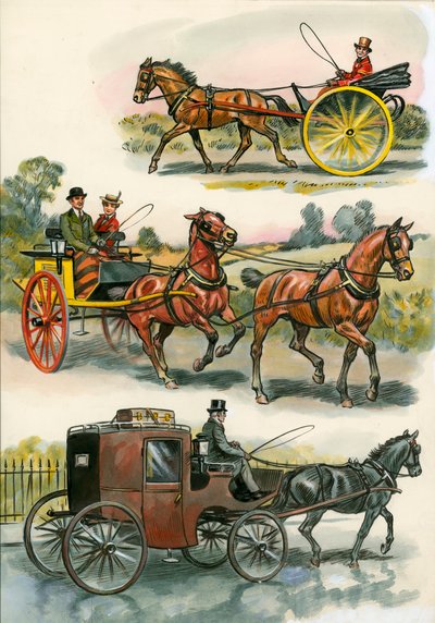 Paarden door Eric Parker
