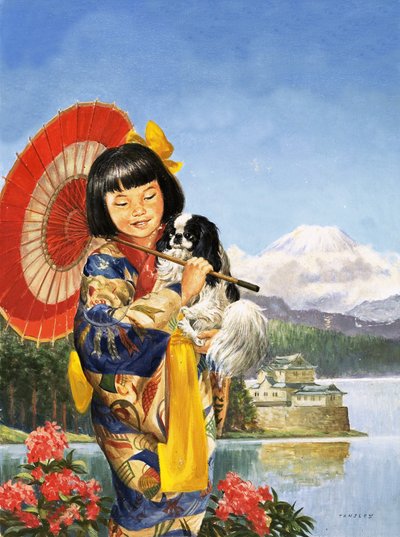 Japanse Chin-Chin door Eric Tansley