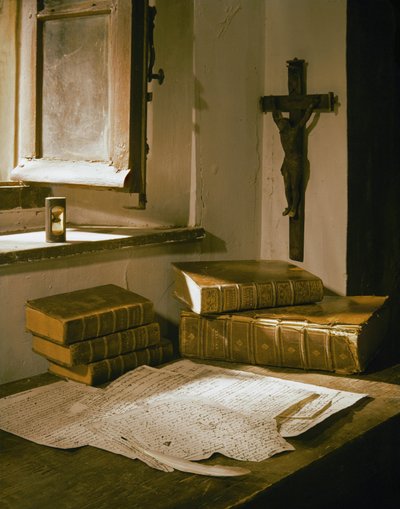 Het bureau van Blaise Pascal (foto) door Erich Lessing