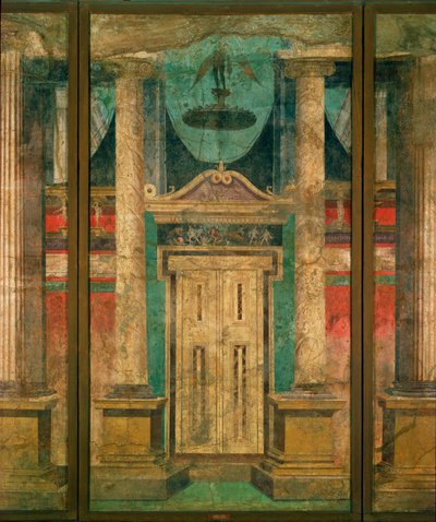 Decoratie, deuropening door Erich Lessing