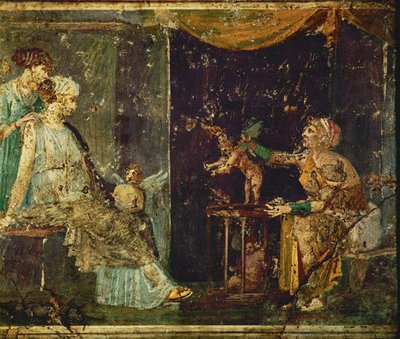 Twee elegante dames bij de procureur door Erich Lessing