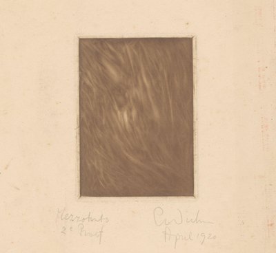 Abstracte compositie door Erich Wichmann (signed by artist)