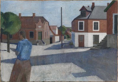 Straat met figuur door Erik Raadal