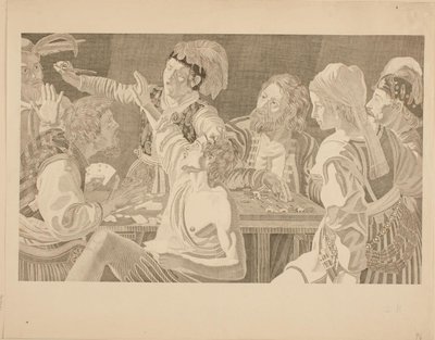 De Spelers door Erling Eckersberg